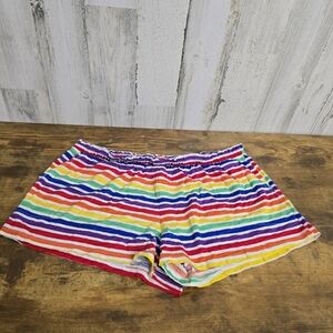 Secret Treasures Colorful Striped Women's Shorts Size Large 12-14
